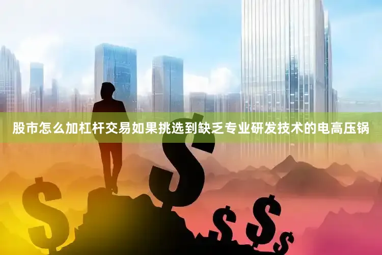 股市怎么加杠杆交易如果挑选到缺乏专业研发技术的电高压锅